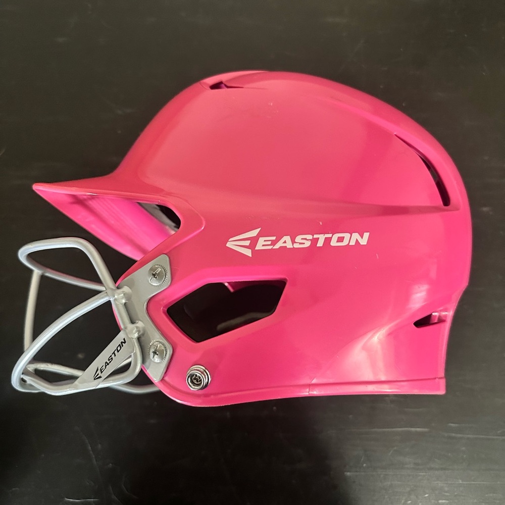 Easton Hot Pink Batting Helmet Youth